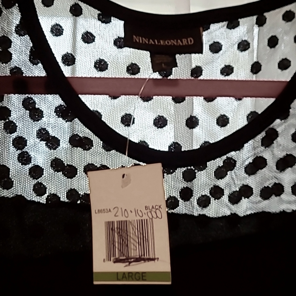 Nina Leonard, Size XL Blush and L Black, fun party dresses - Picture 4 of 4